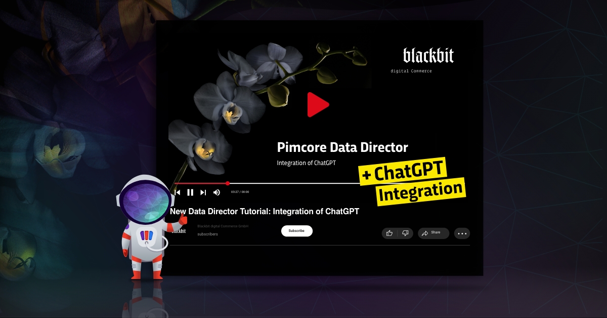 Automatically create text product descriptions thanks to ChatGPT's integration with Data Director.