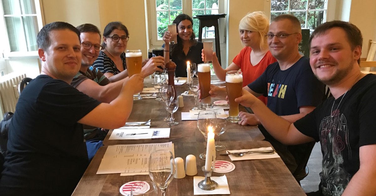 Team-Events sind Blackbit Familientreffen.