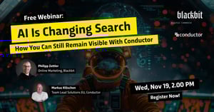 Запрошення на вебінар: «Від Google до ChatGPT — як залишатися помітним у пошуку за допомогою штучного інтелекту»