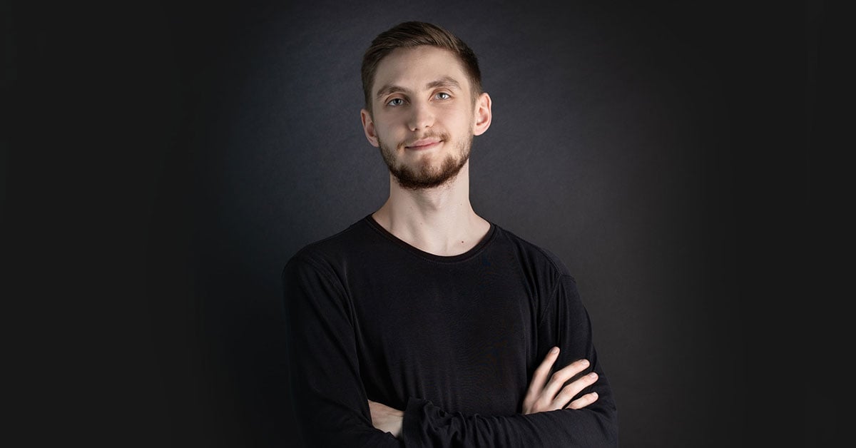 Arian works as a backend developer at Blackbit