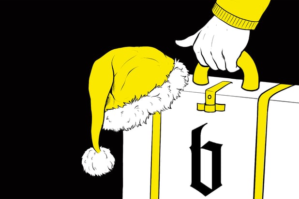 Hohoho! Blackbit macht Weihnachtsferien.