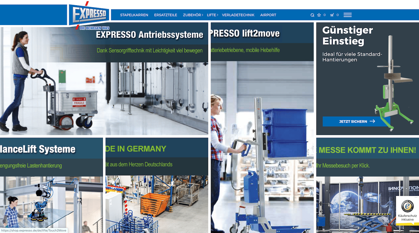 Image of the new Expresso Lifte theme world