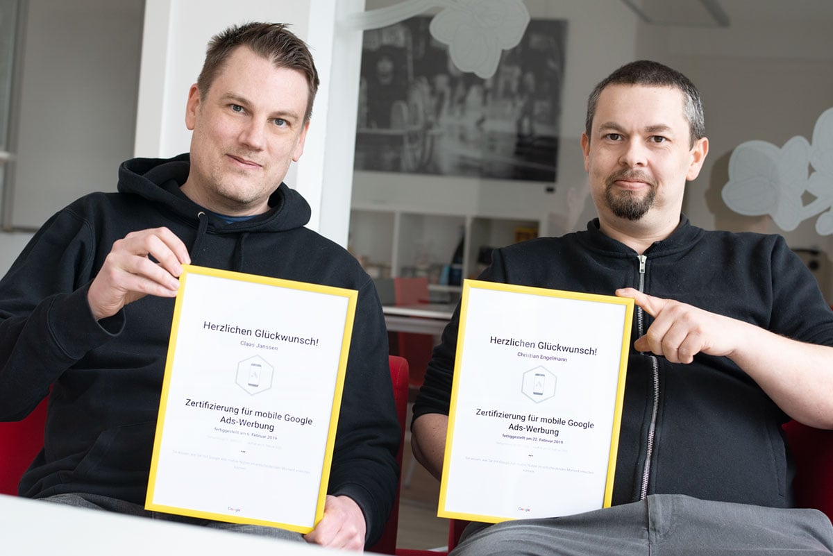 Google Ads Certificate Mobile Advertising for Blackbit SEA Experts