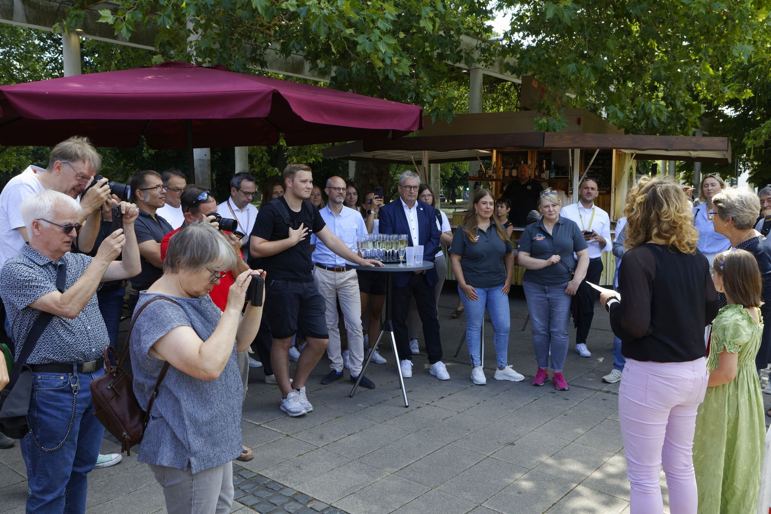 Eröffnung des Graffiti Walk