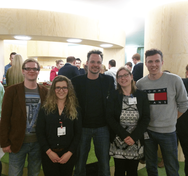 Blackbit Online-Marketer auf dem Google Partnertreffen