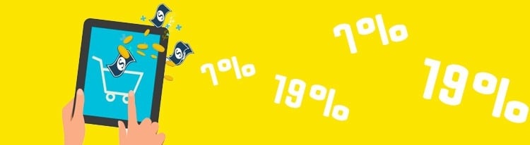 Die Mehrwertsteuer im Online-Shop nicht gut sichtbar anzugeben, kann rechtliche Konsequenzen haben - Blackbit