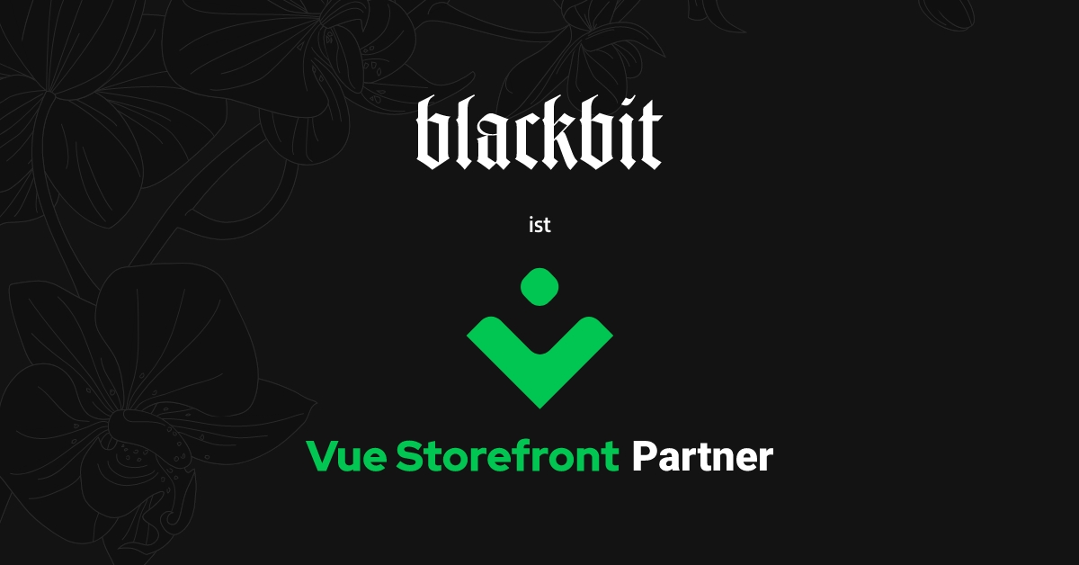 Blackbit is a Vue Storefront Partner!