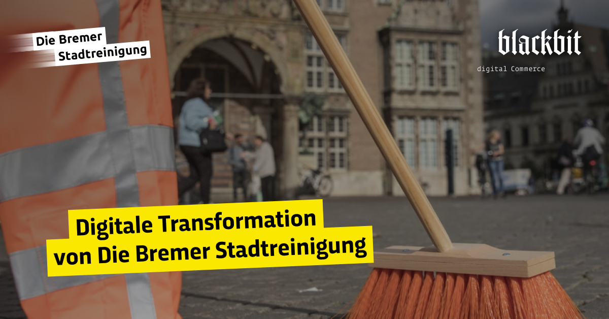 Stadtreinigung mit Besen vor dem Bremer Rathaus